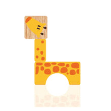 Incarca imaginea in Galeria de imagini, Cuburi de construit - girafa 